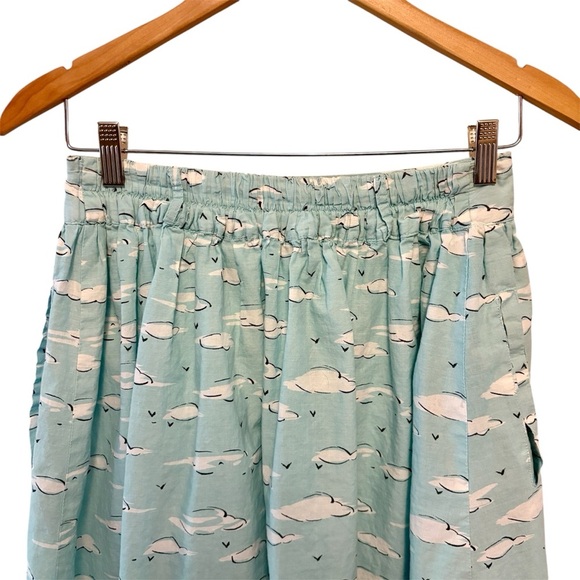 Atmosphere Light Blue Fit & Flare Parisian Skirt Womens size 12 - Picture 6 of 14